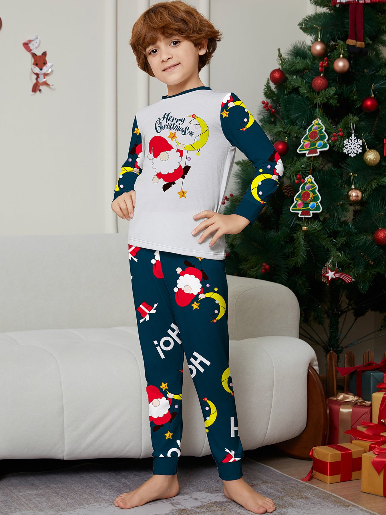 Christmas Family Matching Pajama Sets, Assorted Prints, Soft Fabric