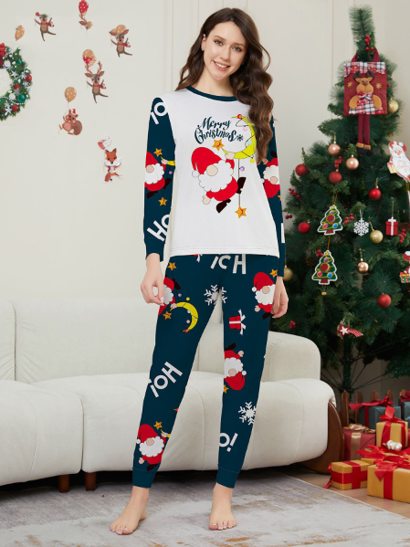 Christmas Family Matching Pajama Sets, Assorted Prints, Soft Fabric