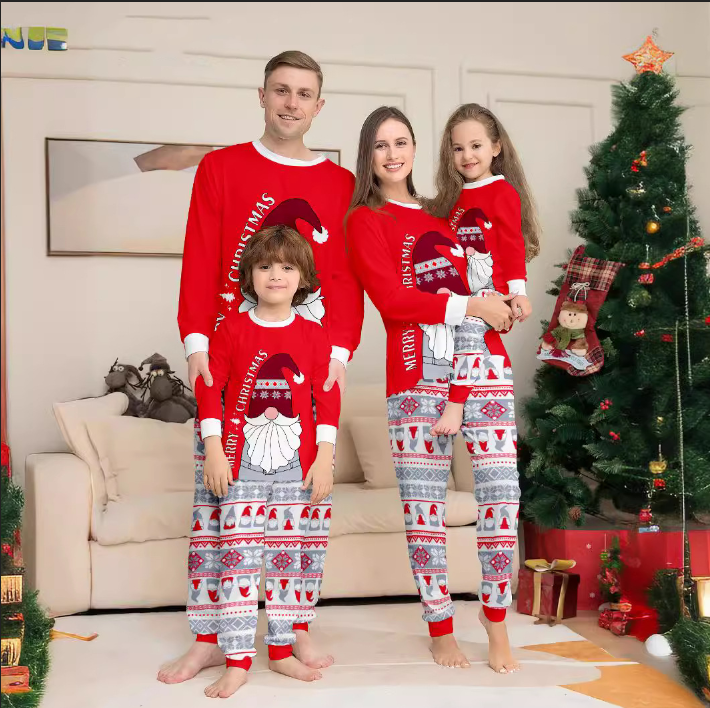 Christmas Family Matching Pajama Sets, Assorted Prints, Soft Fabric