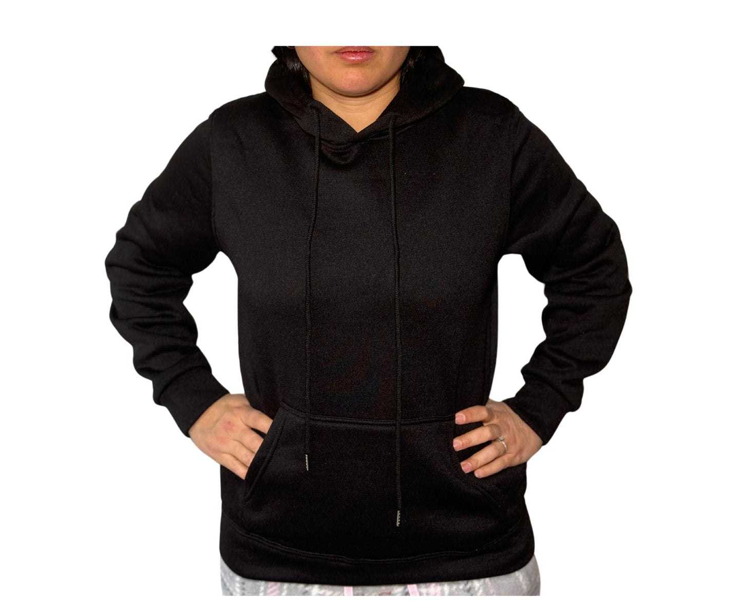 Unisex Long Sleeve Hooded Sweater, Fall & Winter Style