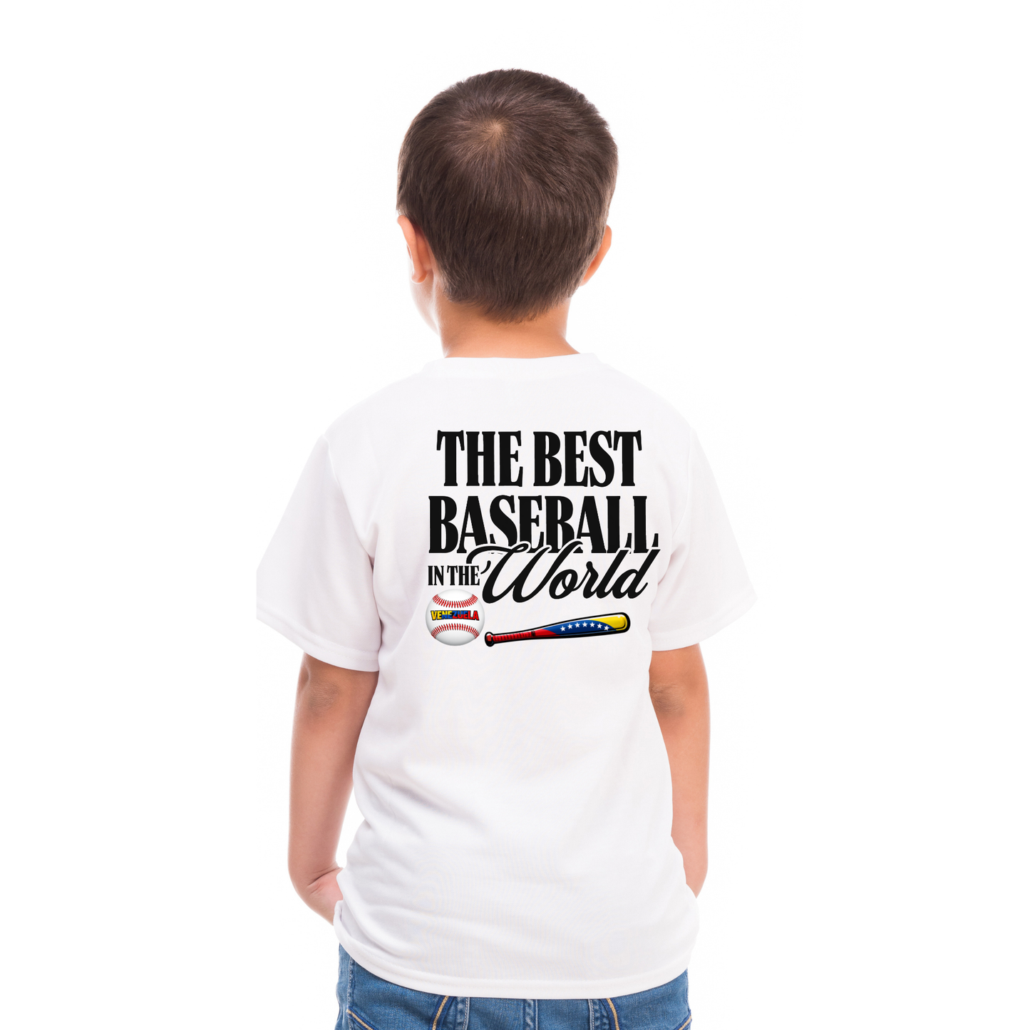 Venezuela Champions Kids Tee – World Baseball Classic 2026