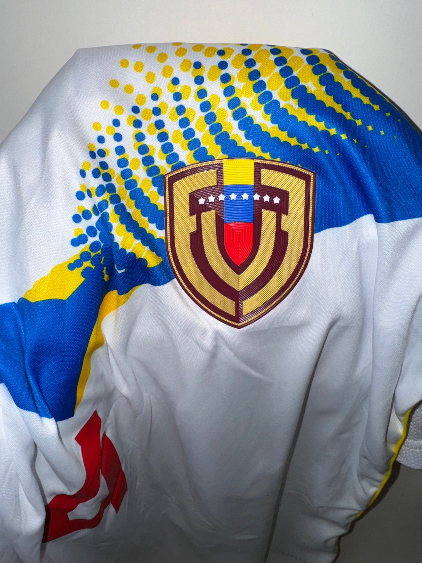 Venezuela Soccer Jerseys, White Aramburu #4, Eliminatorias Mundial 2026