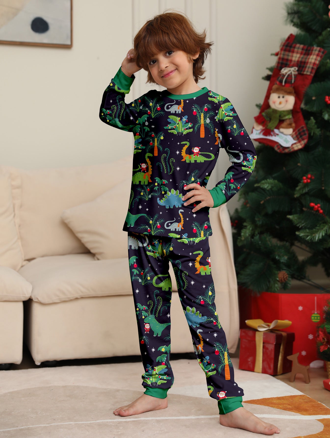 Christmas Family Matching Pajama Sets, Assorted Prints, Soft Fabric