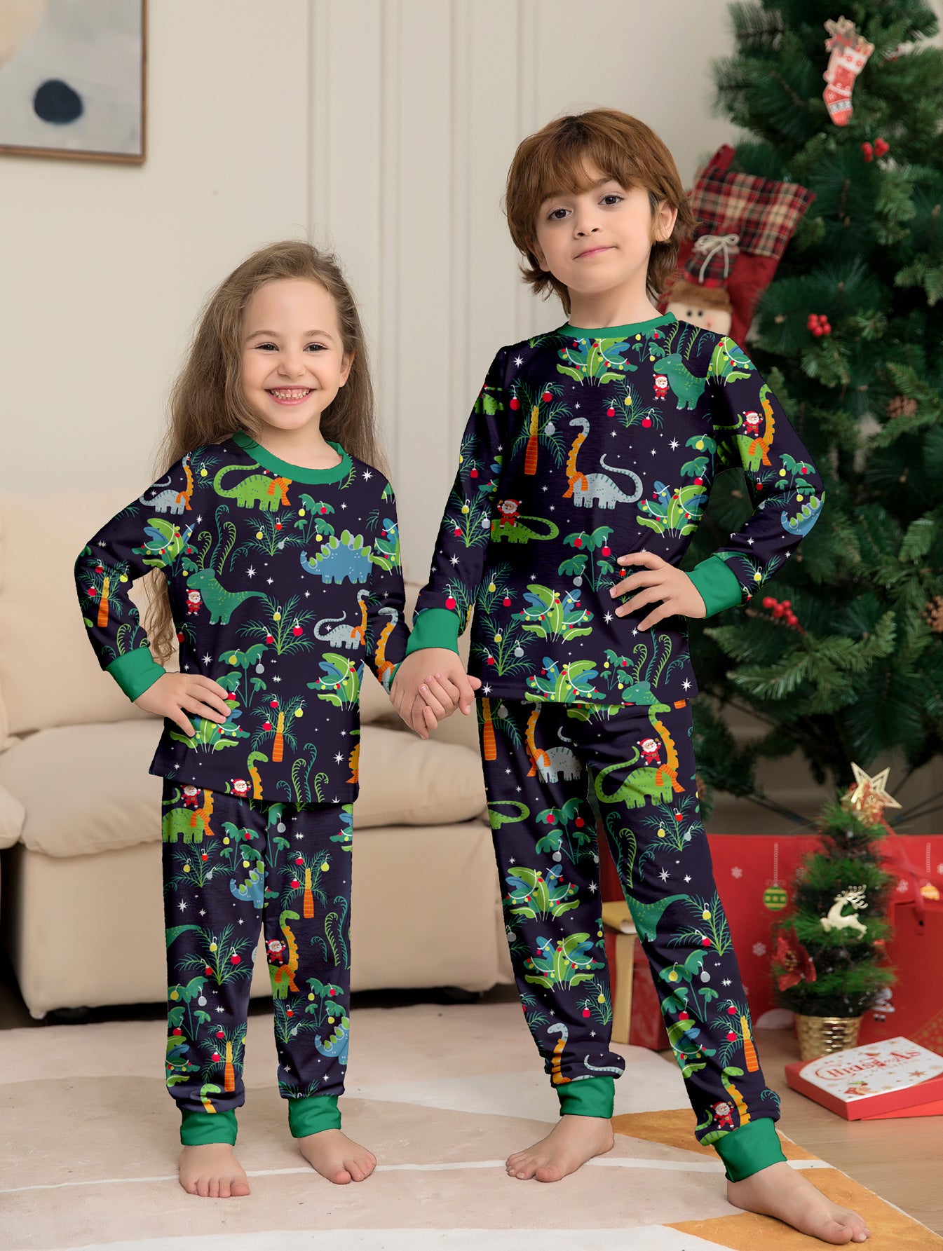 Christmas Family Matching Pajama Sets, Assorted Prints, Soft Fabric