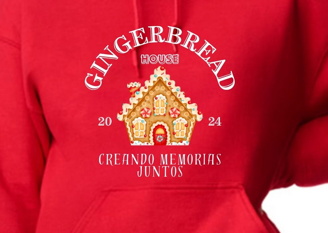 Gingerbread House Hoodie.