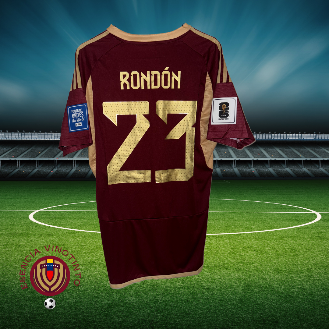 Venezuela Soccer Jerseys, Vinotinto Rondón #23, Eliminatorias Mundial 2026