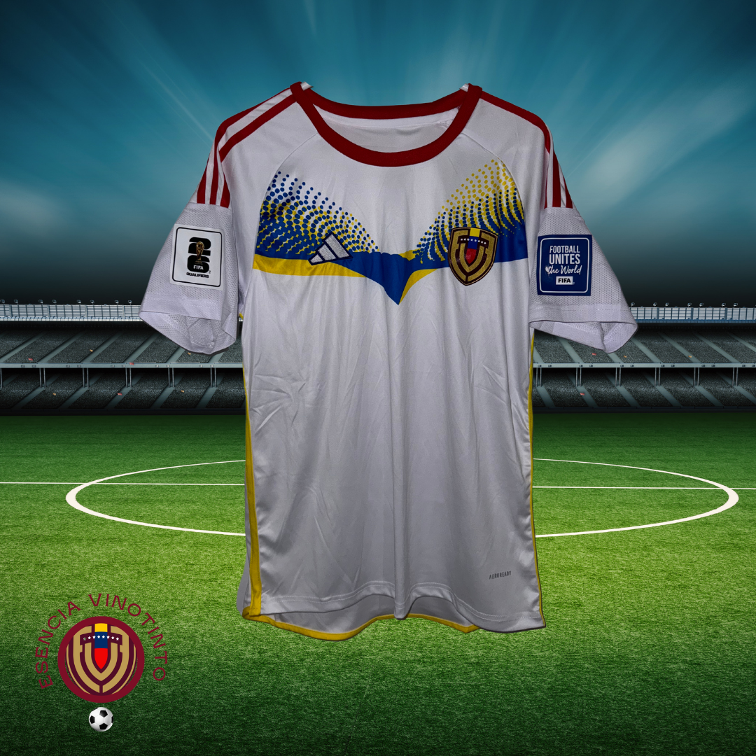 Venezuela Soccer Jerseys, White, Eliminatorias Mundial 2026