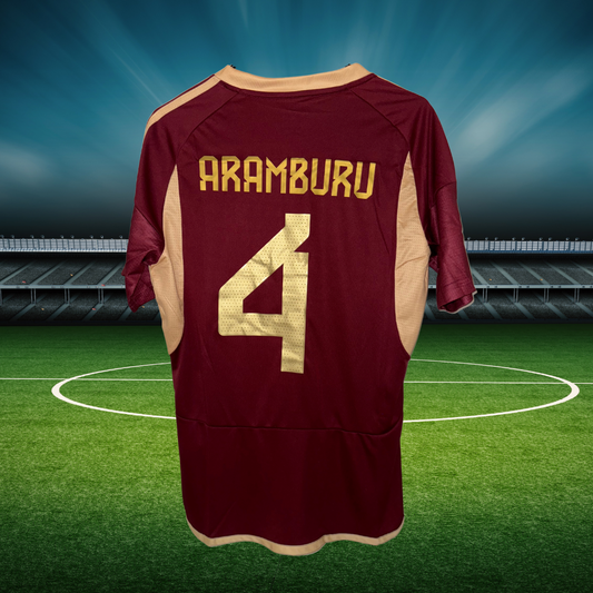 Venezuela Soccer Jerseys, Vinotinto Aramburu #4, Eliminatorias Mundial 2026